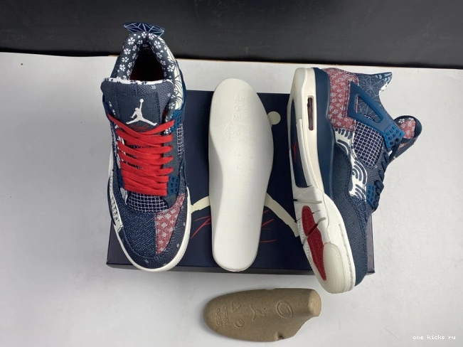 Cheap SE Air Retro CW0898-400 4 Jordan Sashiko 0822